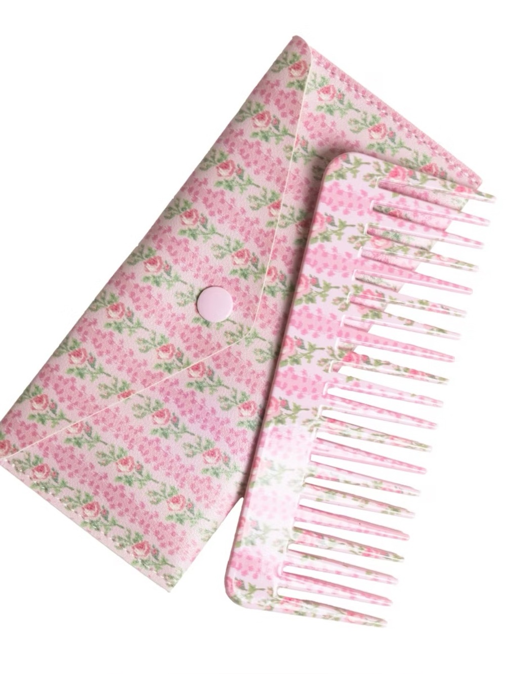 LoveShackFancy × Target Collab WET Comb & Travel Case Blooming Strawberry